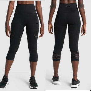 GYMSHARK ENERGY SEAMLESS CROPPED LEGGINGS